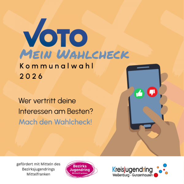 Flyer für VOTO