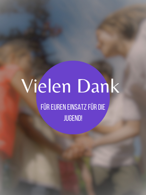 Bild mit Text: Vielen Dank